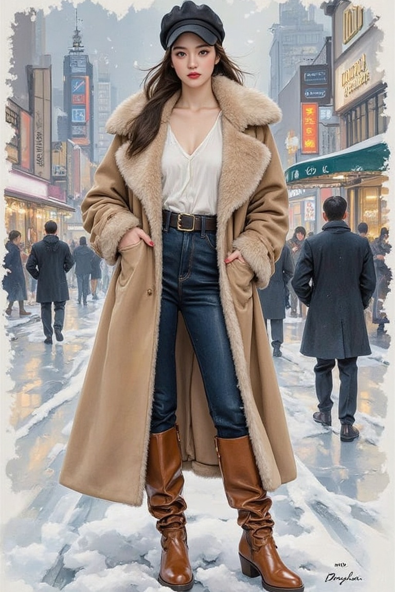 Tall,  sexy,  and well-built American beauties on Tensor.Art