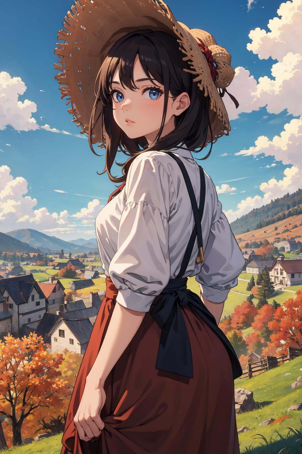 masterpiece,  best quality,  rustic village on Tensor.Art