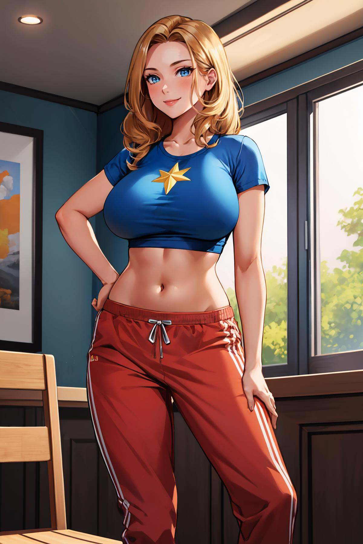 masterpiece,  best quality,  cptmarvel on Tensor.Art