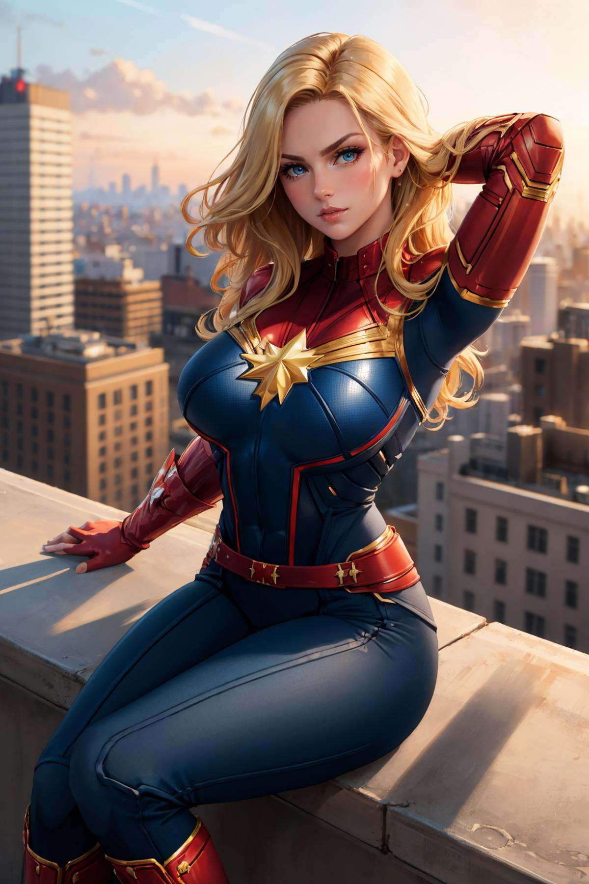 masterpiece,  best quality,  cptmarvel on Tensor.Art