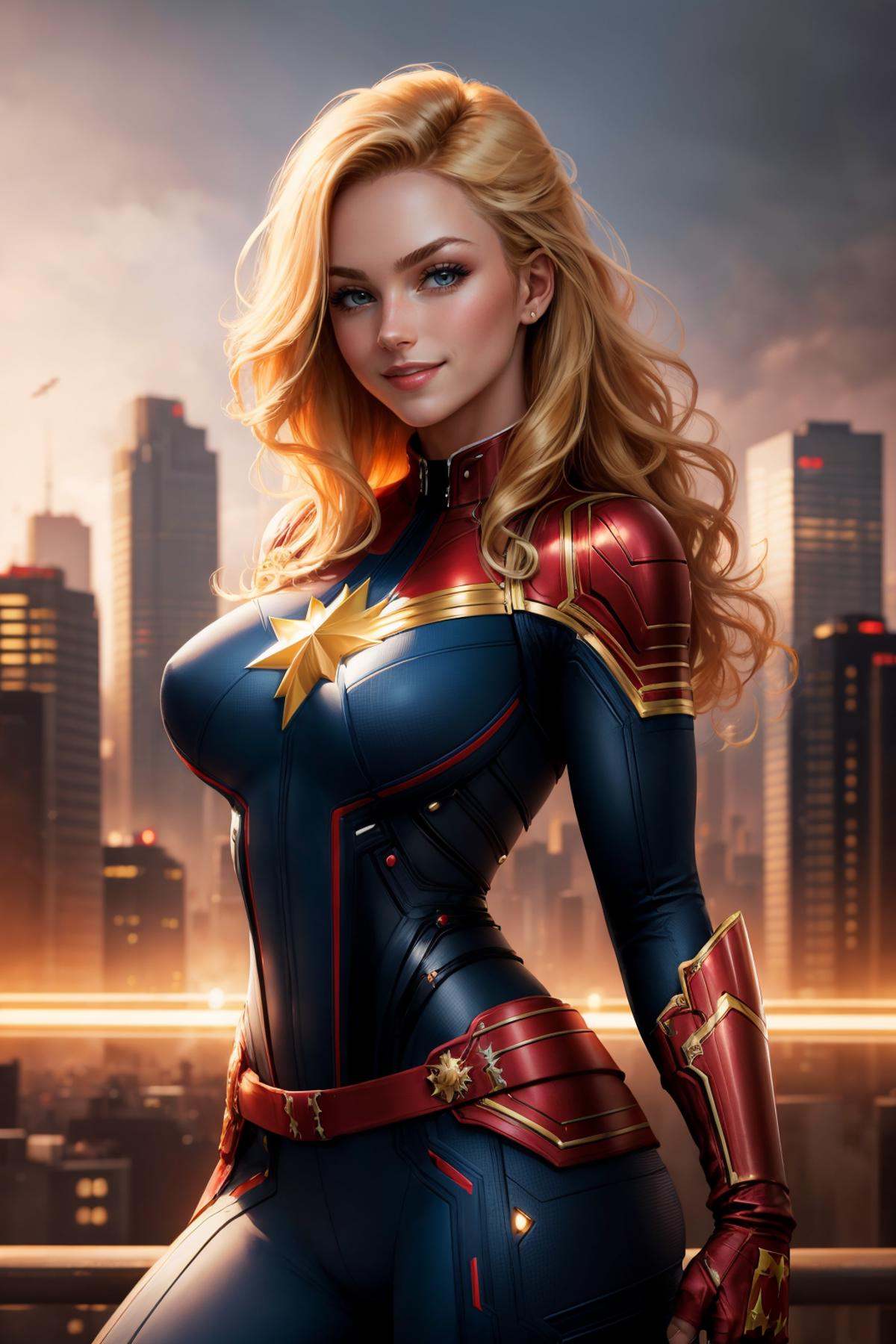masterpiece,  best quality,  cptmarvel on Tensor.Art