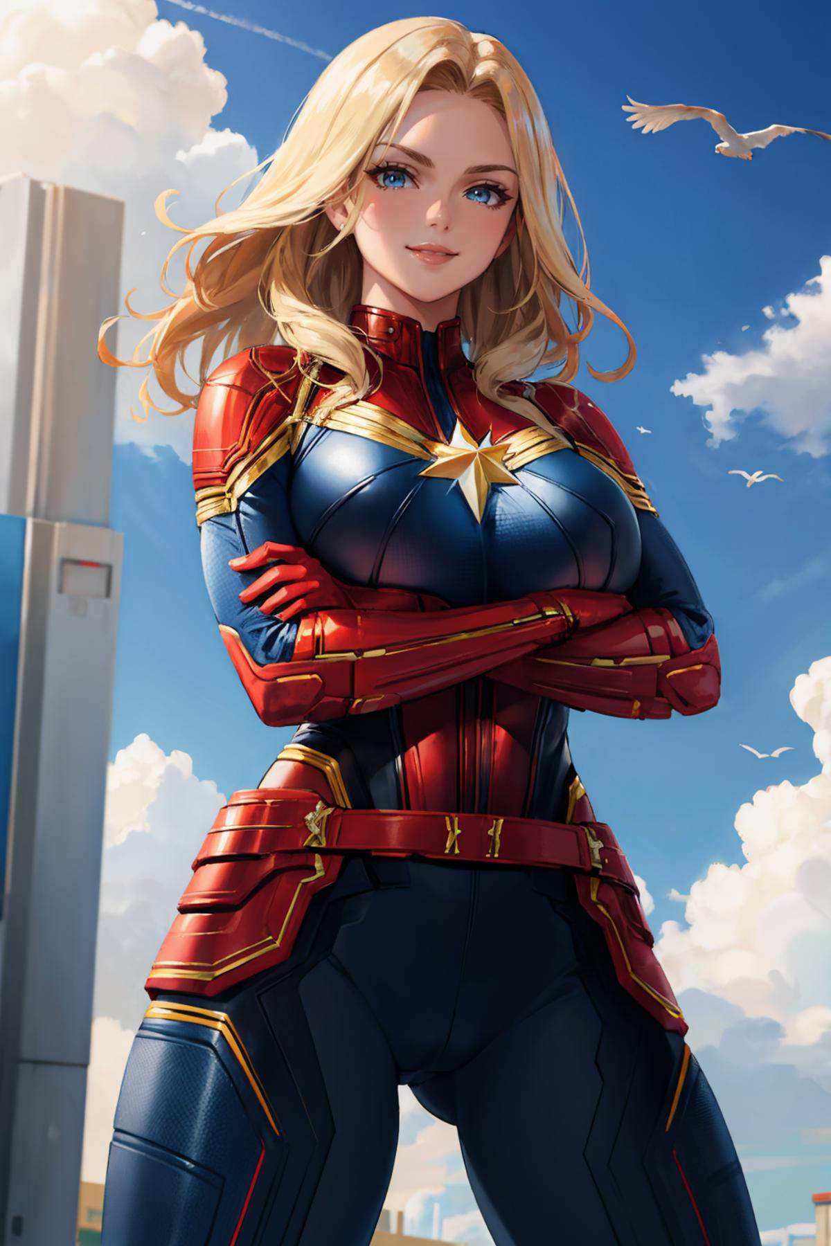 masterpiece,  best quality,  cptmarvel on Tensor.Art