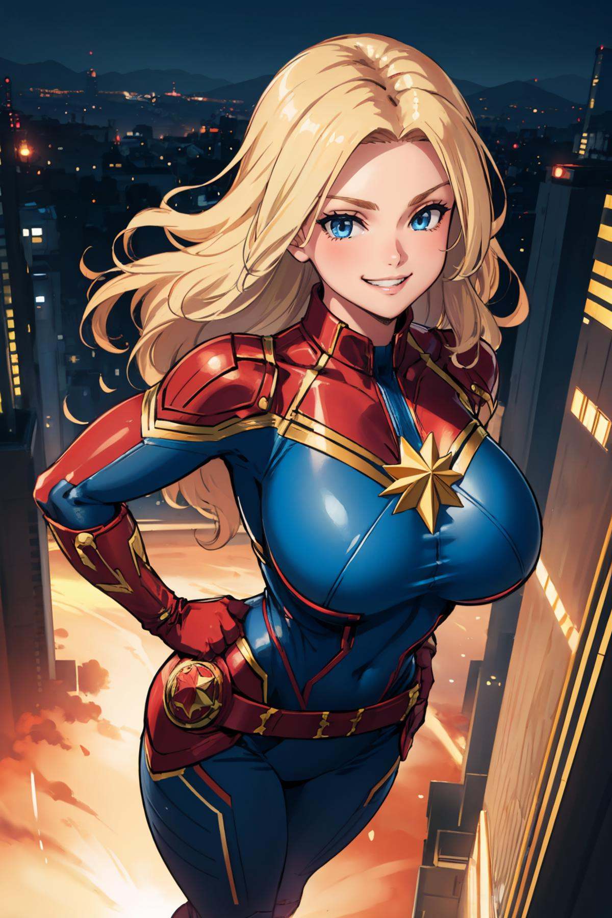 masterpiece,  best quality,  cptmarvel on Tensor.Art