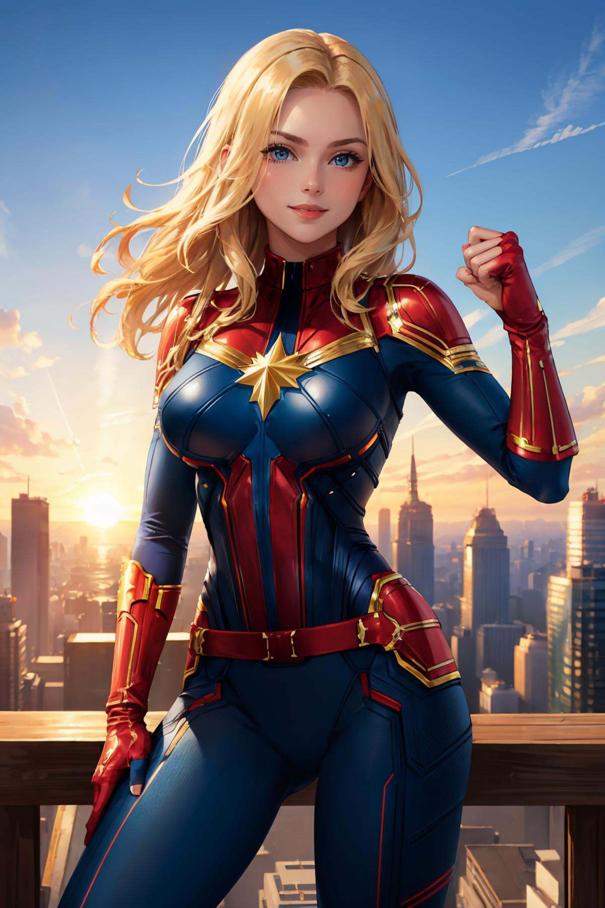 masterpiece,  best quality,  cptmarvel on Tensor.Art