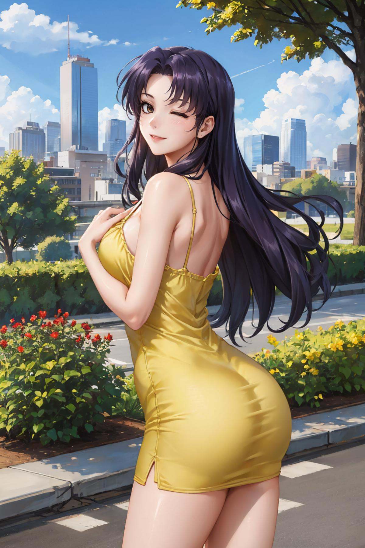 masterpiece,  best quality,  misato on Tensor.Art