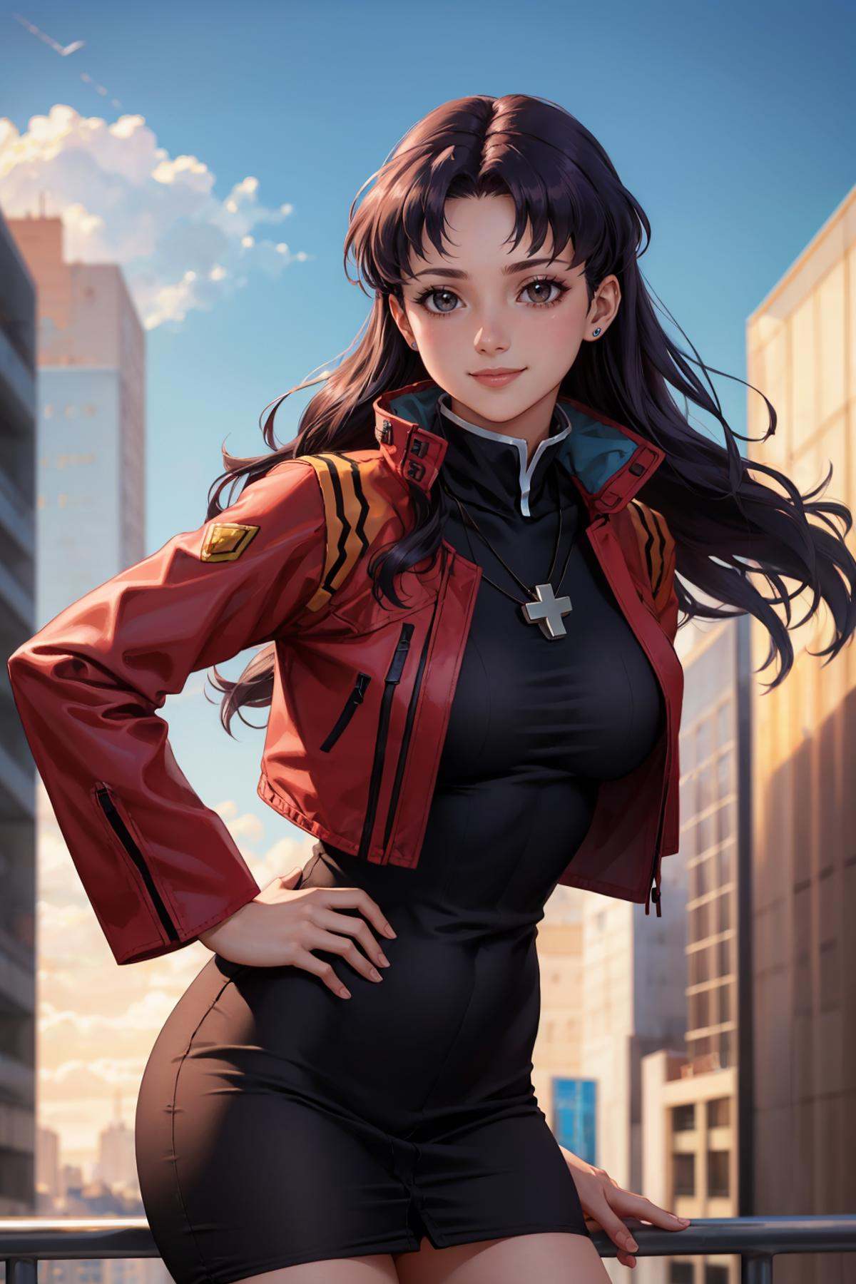 masterpiece,  best quality,  misato on Tensor.Art