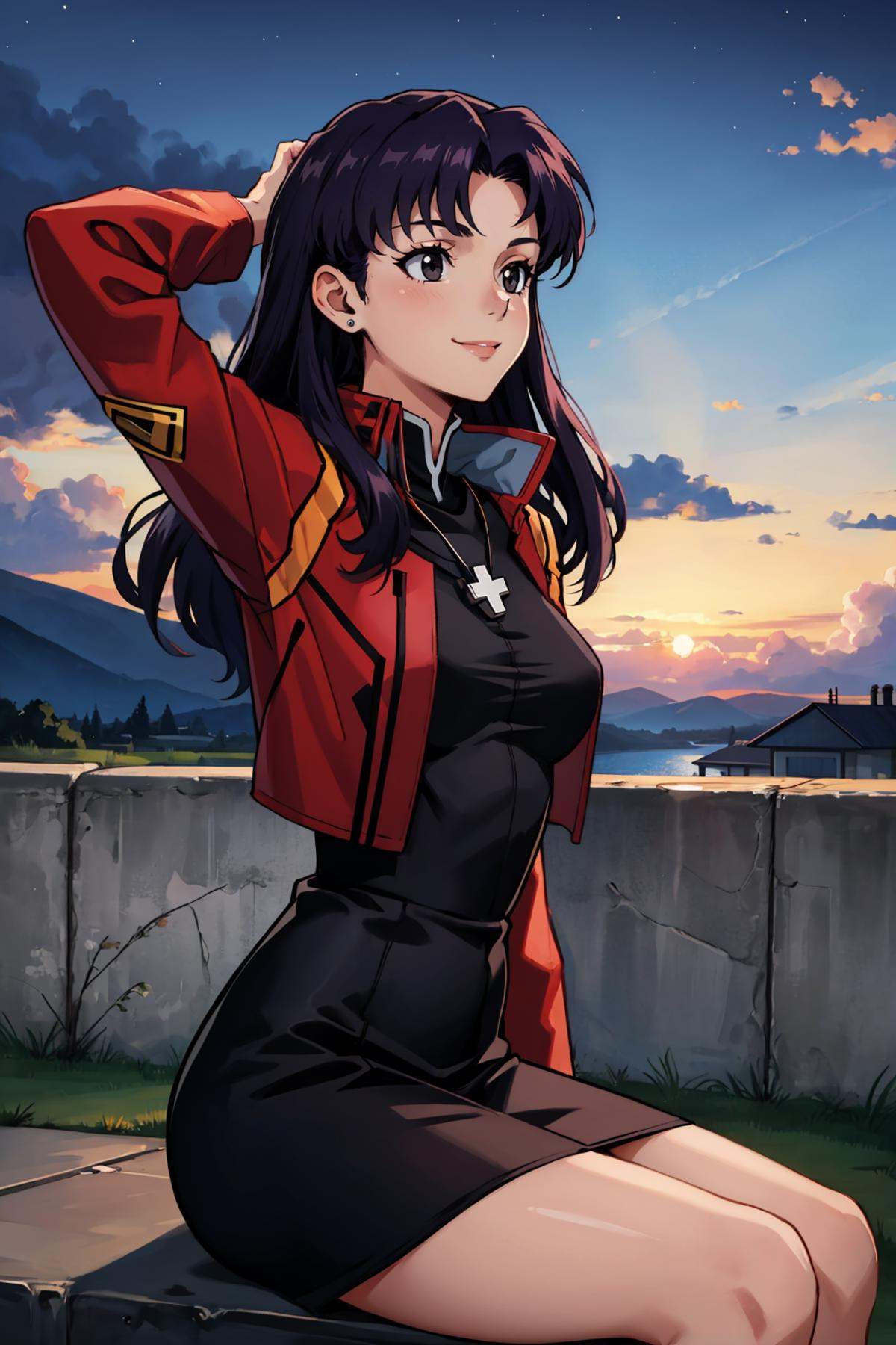 masterpiece,  best quality,  misato on Tensor.Art