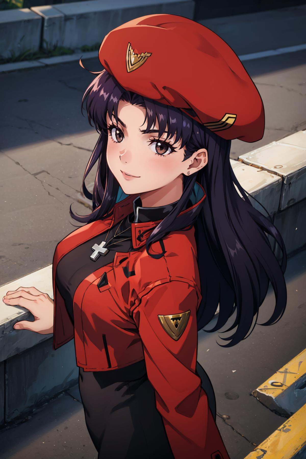 masterpiece,  best quality,  misato on Tensor.Art