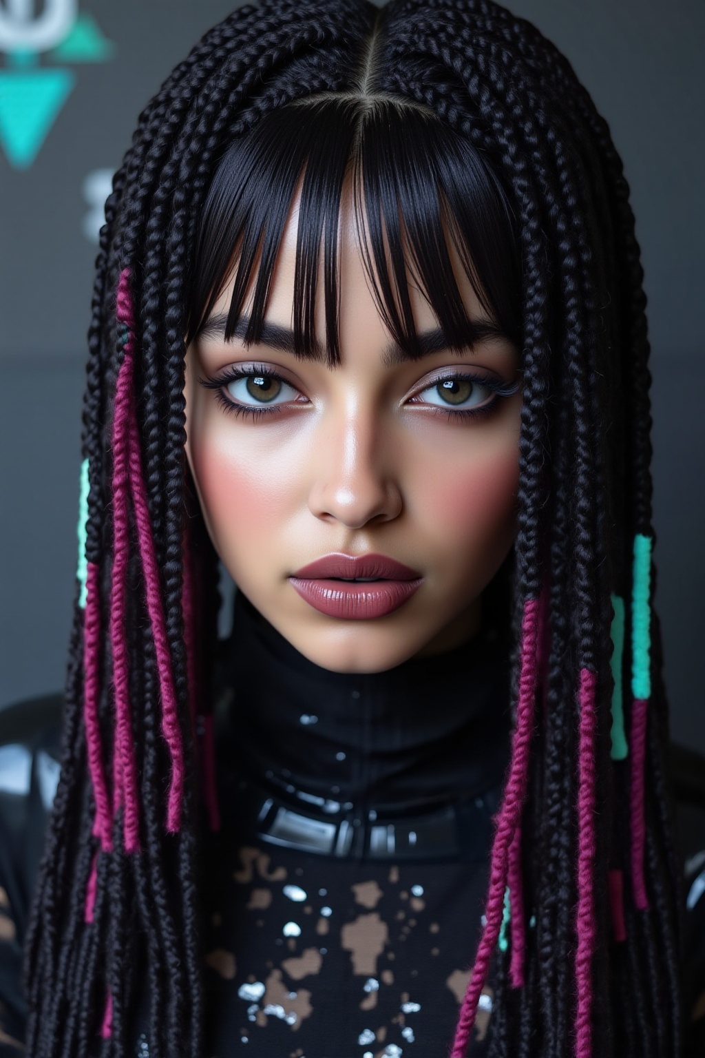 A cyberpunk woman,  details,  This breathtaking photograph on Tensor.Art