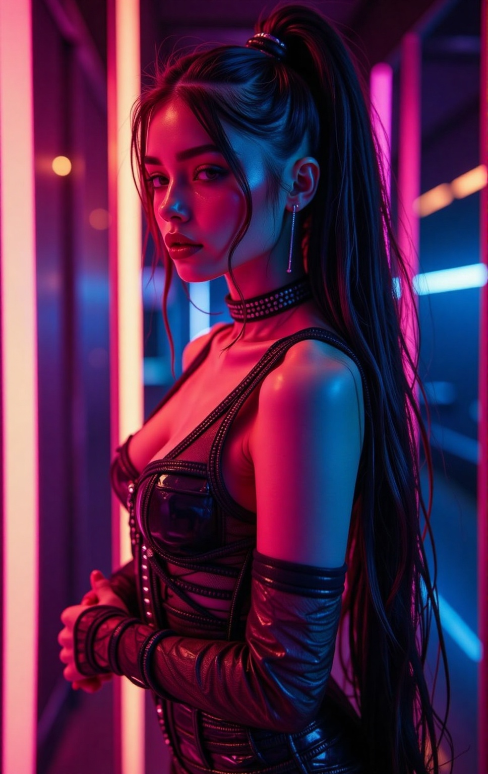 A casual photos of a beautiful girl,  black_hair ,  details on Tensor.Art