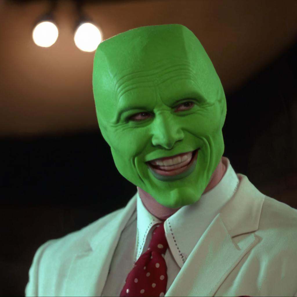 detailed high quality,  a happy enthusiastic humourous bald white attractive handsome man with a (((green head))),  grimac...