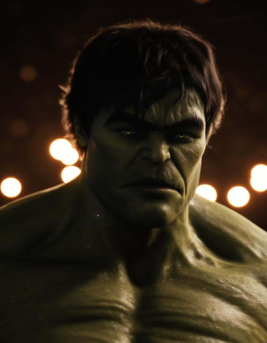 hulk,  man,  extremely detailed on Tensor.Art