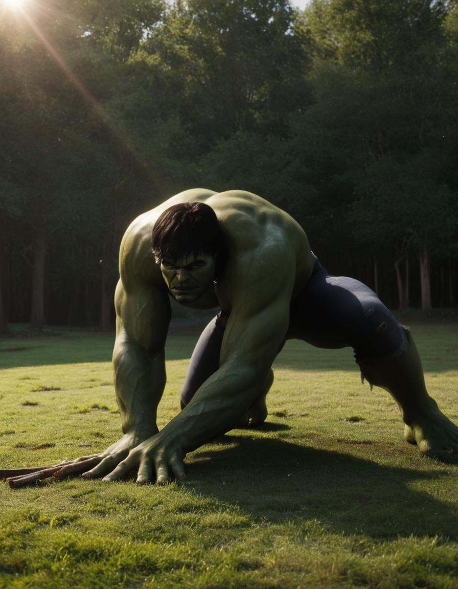 hulk,  man,  extremely detailed on Tensor.Art