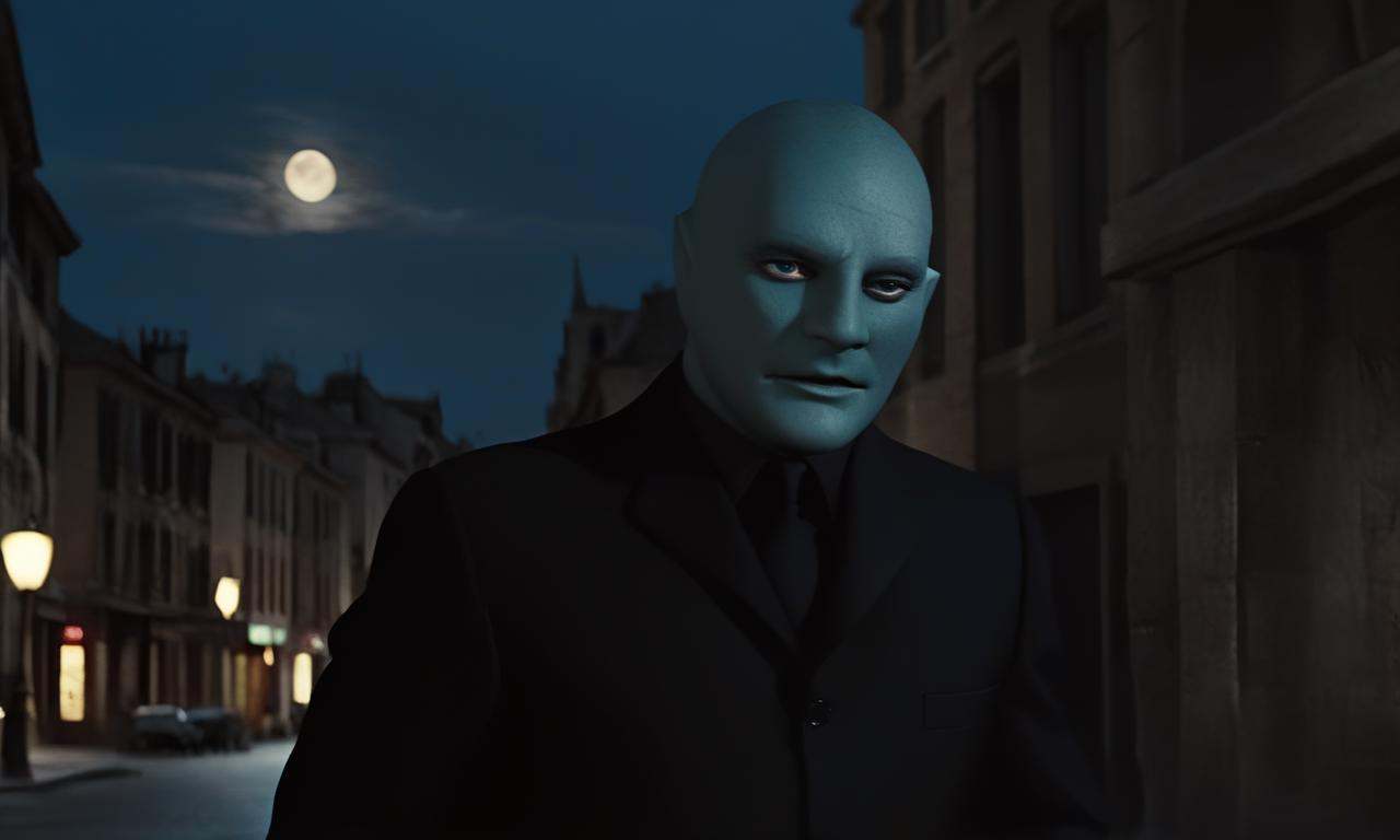 fantomas,  Fantomas,  a criminal mastermind in motion on Tensor.Art