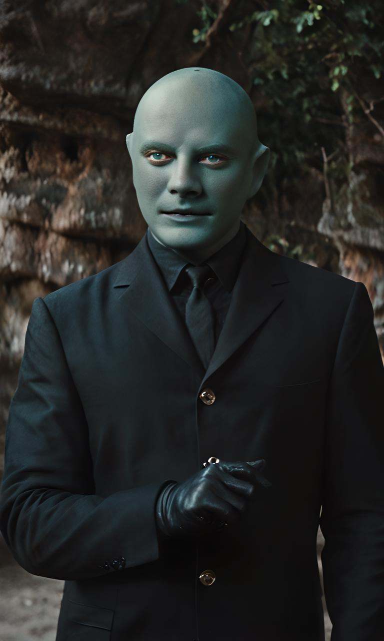 fantomas,  a bald hairless beardless cool manly muscular lean attractive handsome man with blue eyes,  strong jawline on T...