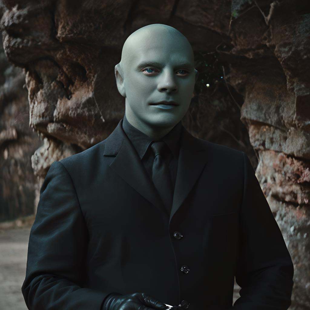 fantomas,  a bald hairless beardless cool manly muscular lean attractive handsome man with blue eyes,  strong jawline on T...