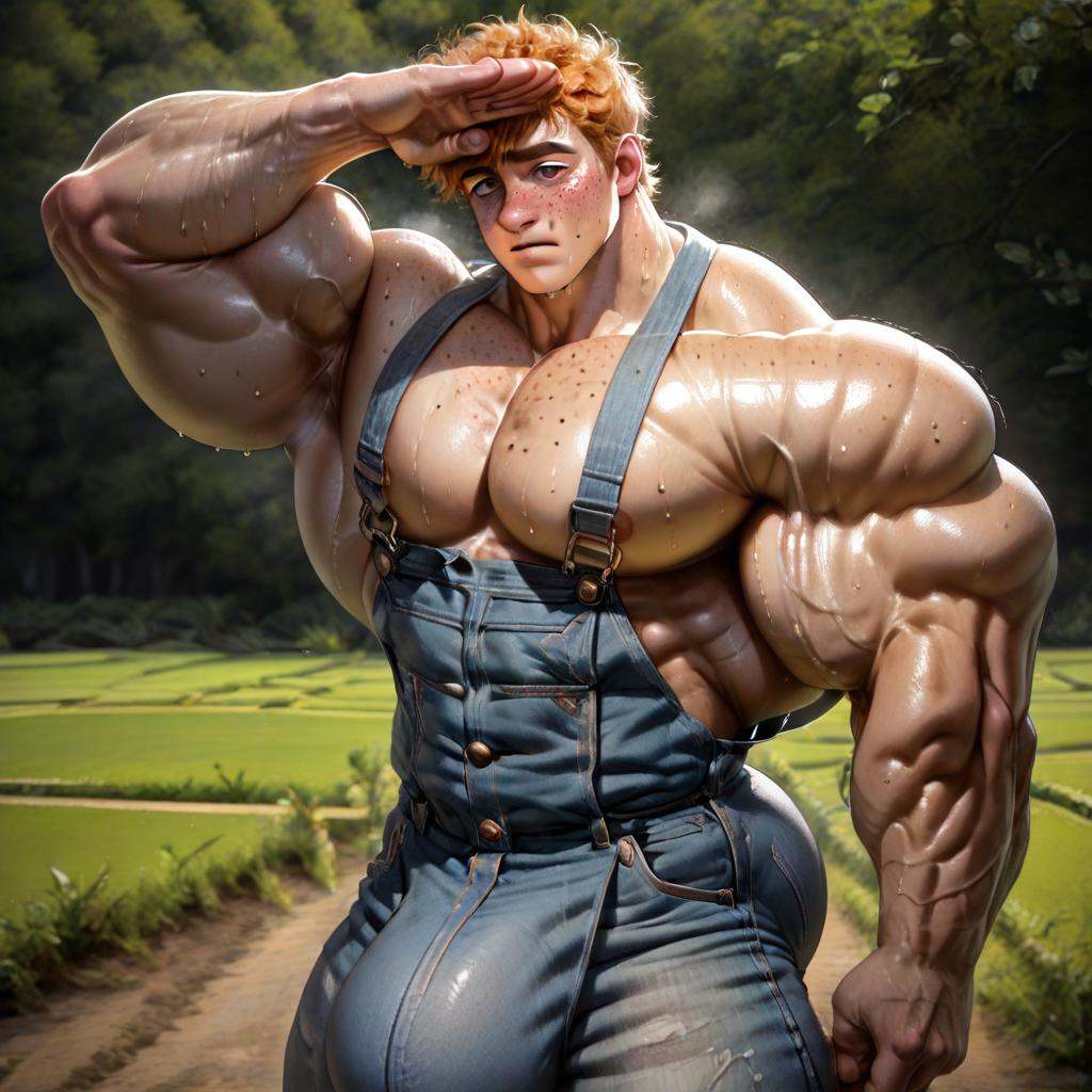 male focus,  detailed face,  detailed body on Tensor.Art