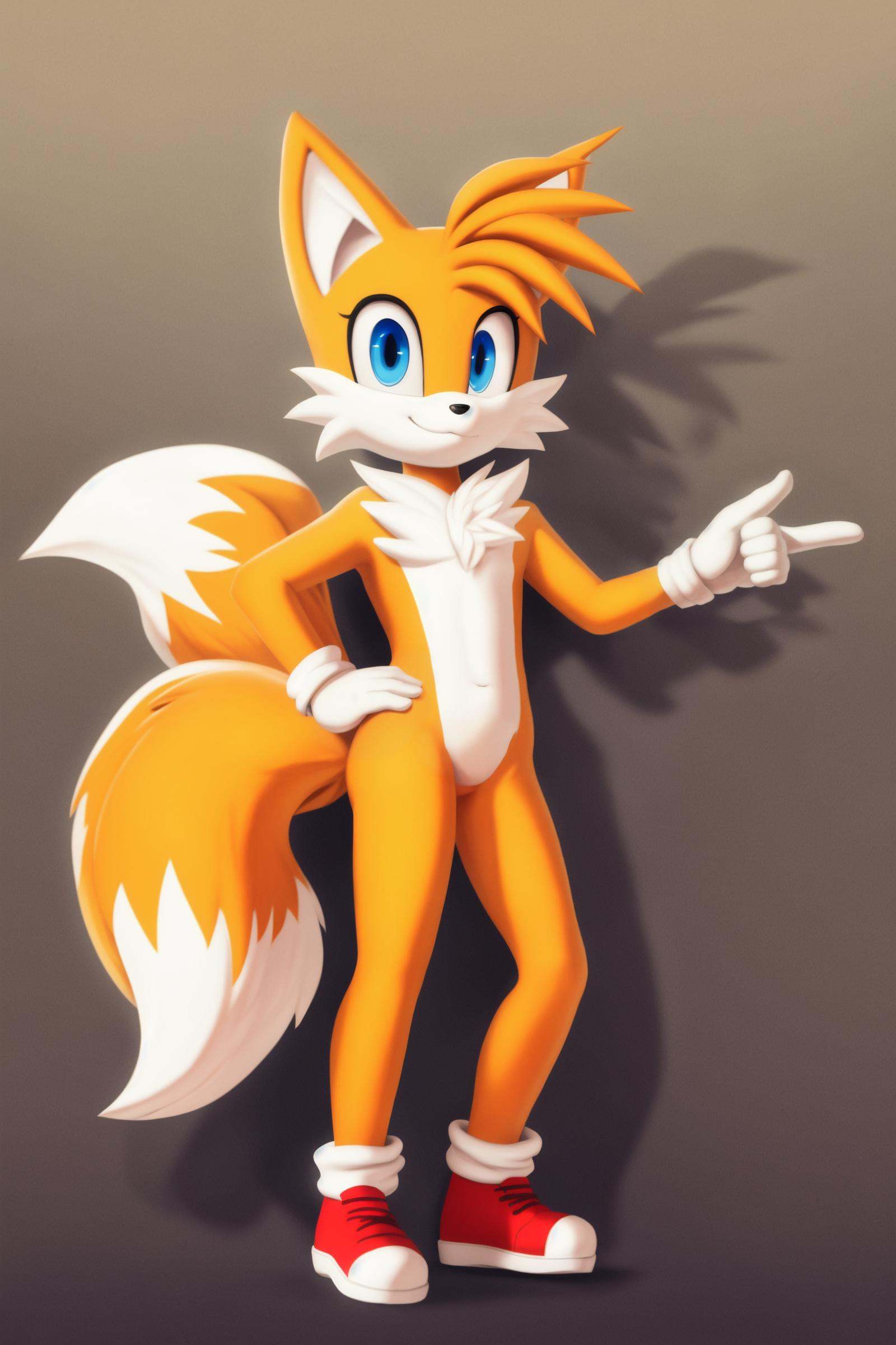 miles prower,  fox,  furry on Tensor.Art
