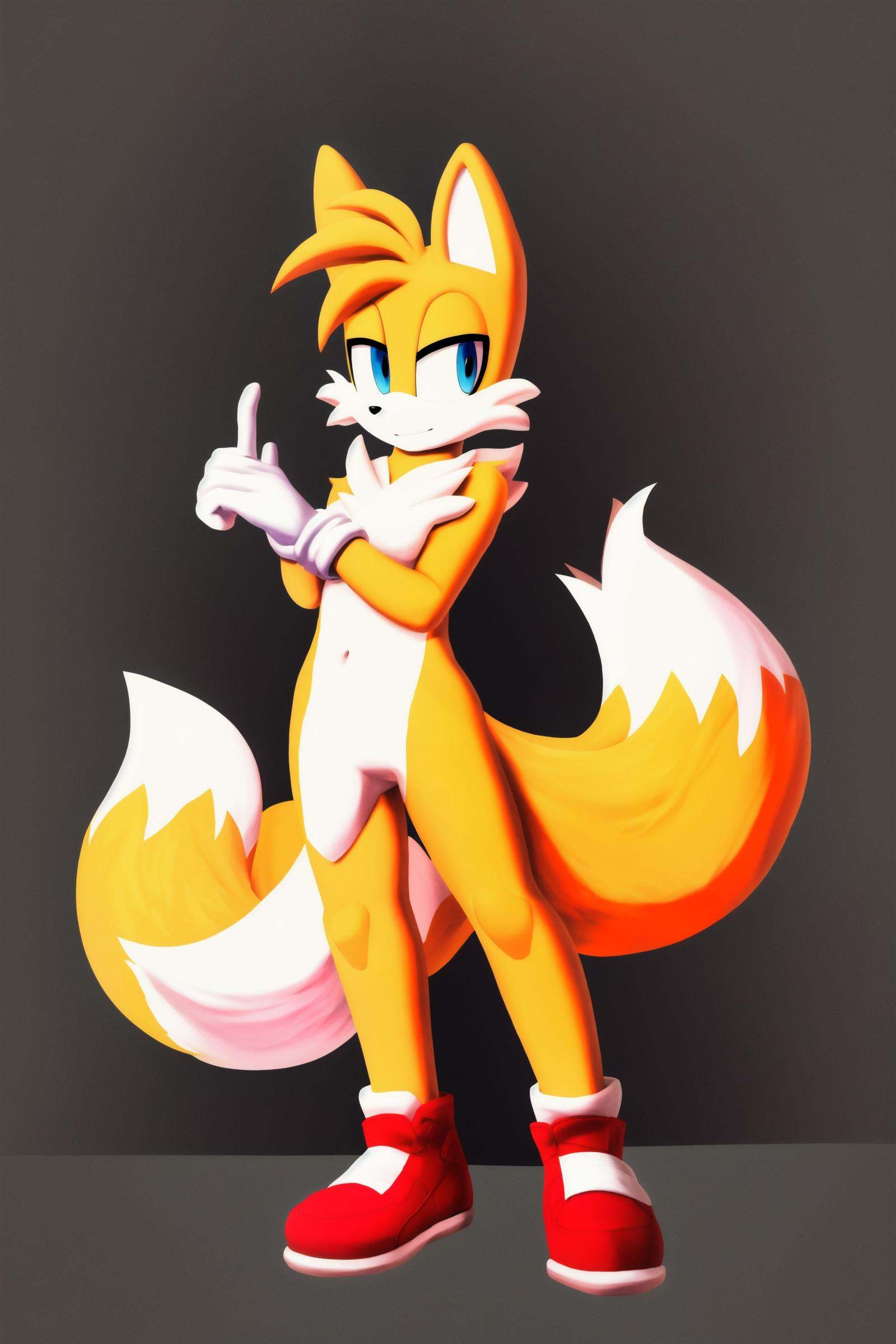 miles prower,  fox,  furry on Tensor.Art