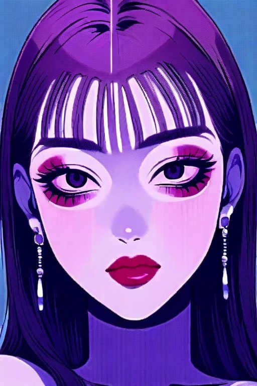 dark shot,  face photo of 28 y.o pale woman,  makeup on Tensor.Art