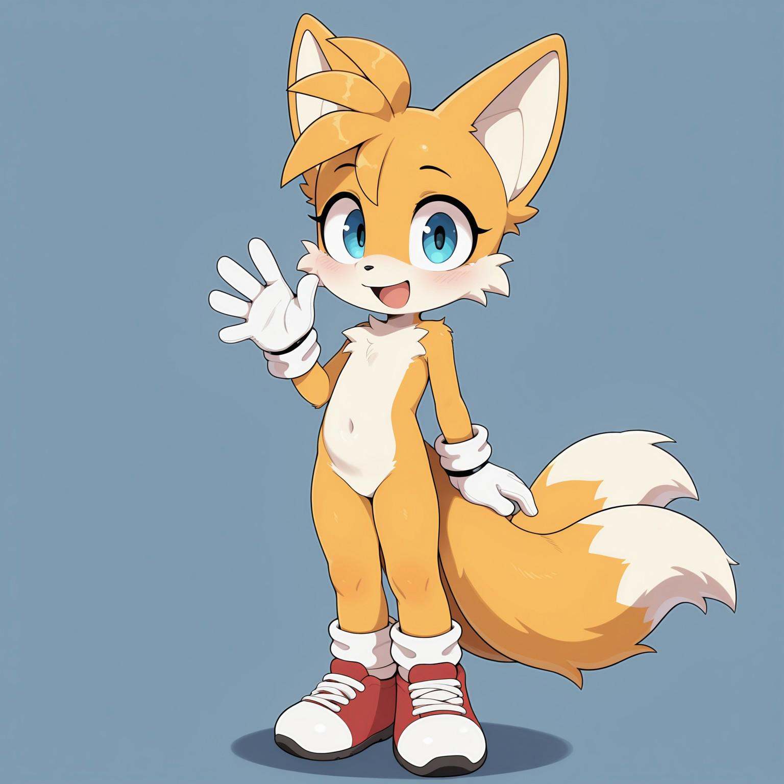 milesprower,  furry,  white gloves on Tensor.Art