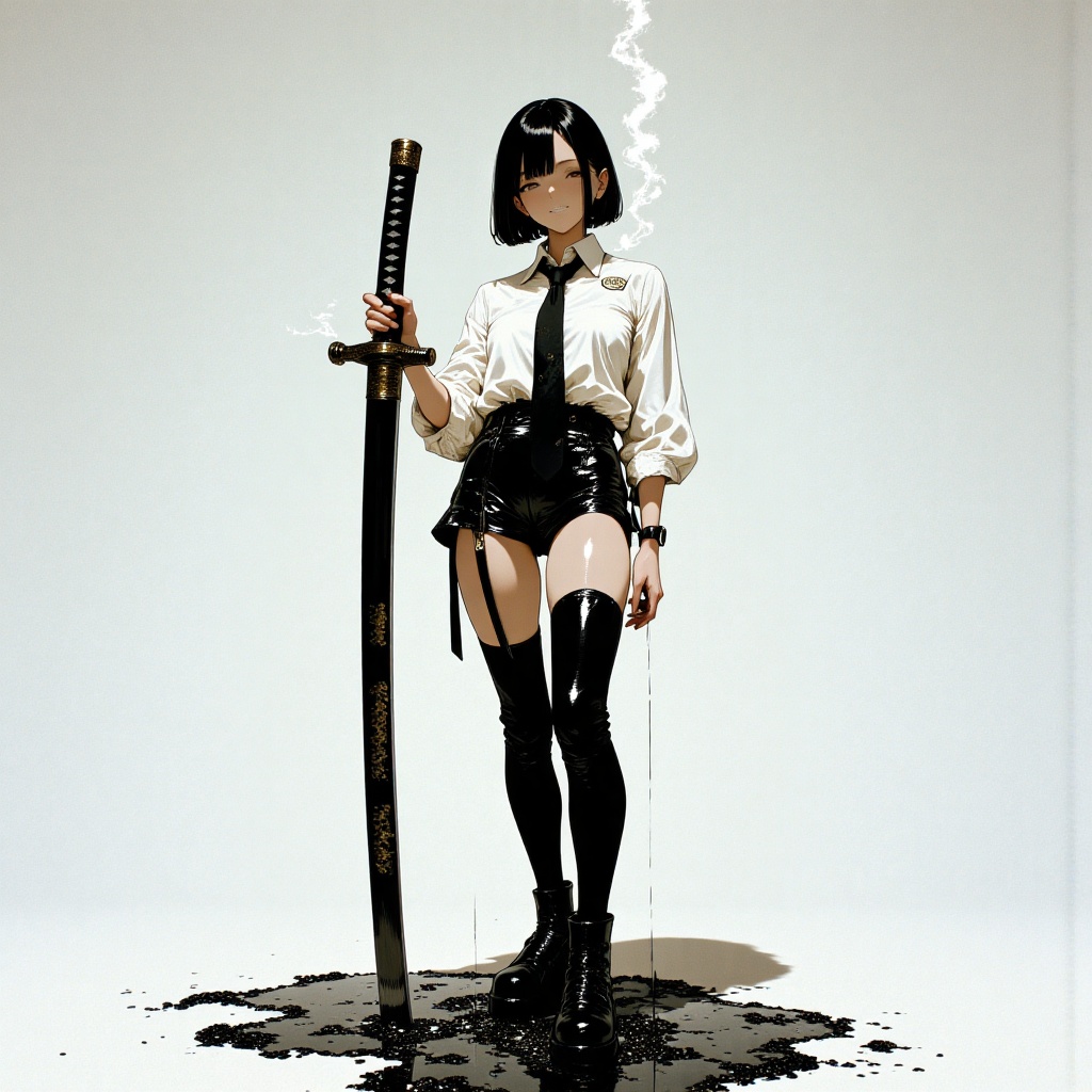Japanese Culture Style,  Neo Photorealistic Art,  Emotional Photos on Tensor.Art