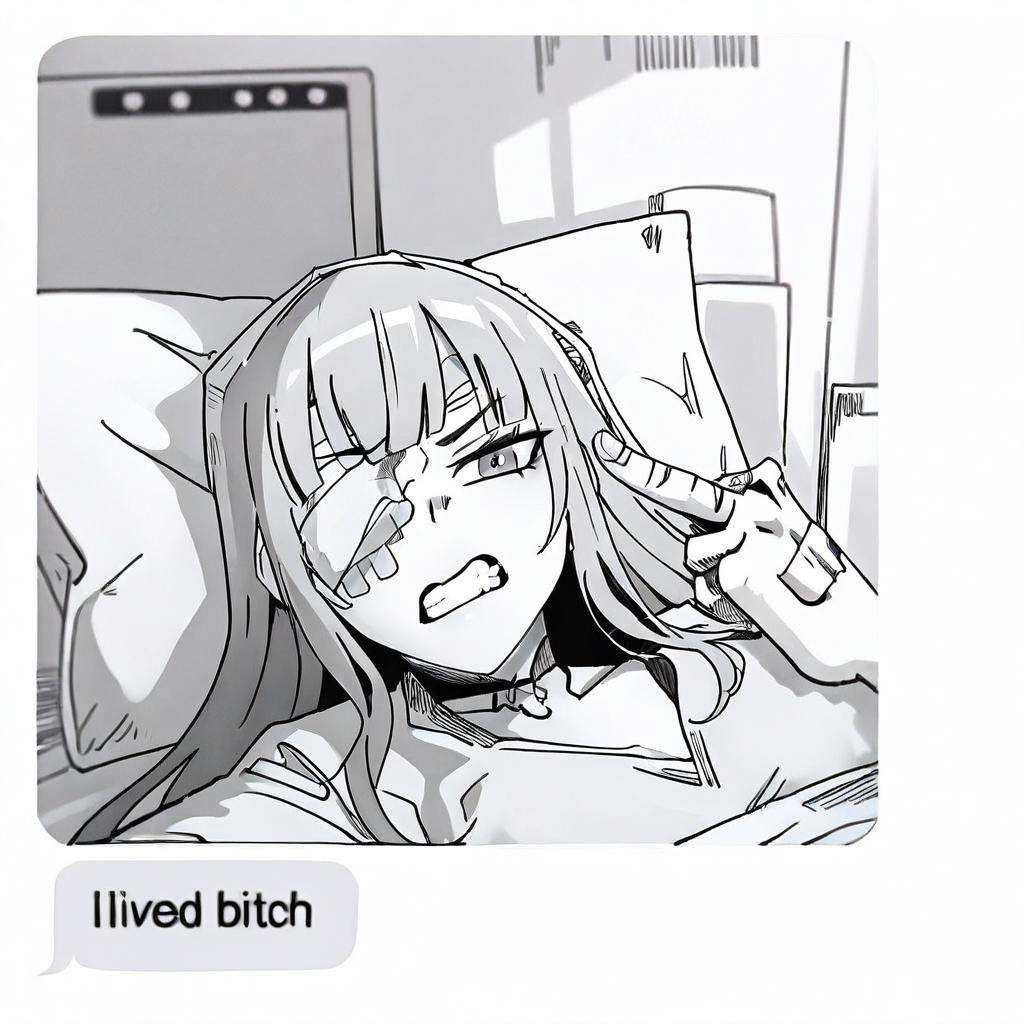 ilivedbitch,  1girl,  mori calliope on Tensor.Art