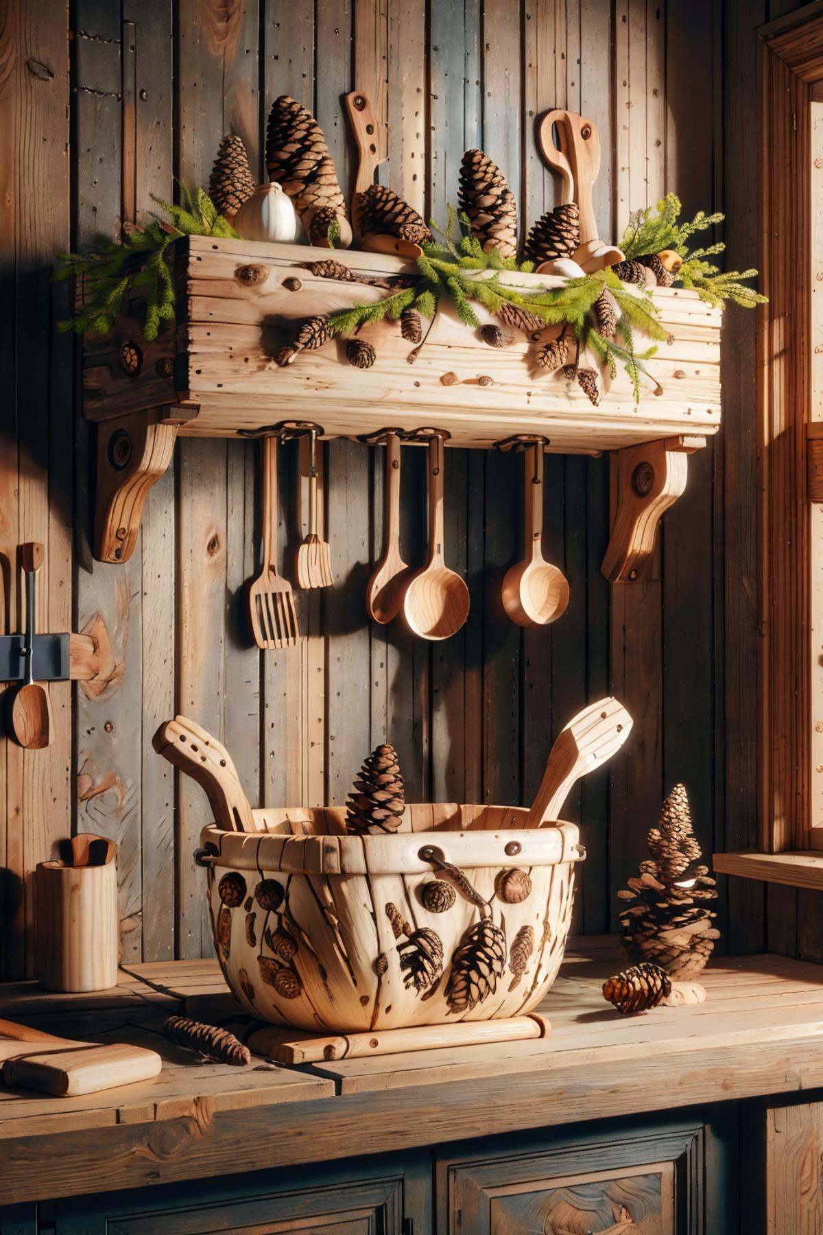 masterpiece,  best quality,  evergreenstyle kitchen on Tensor.Art