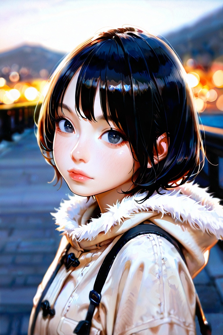 1girl,  solo,  USHIJI on Tensor.Art