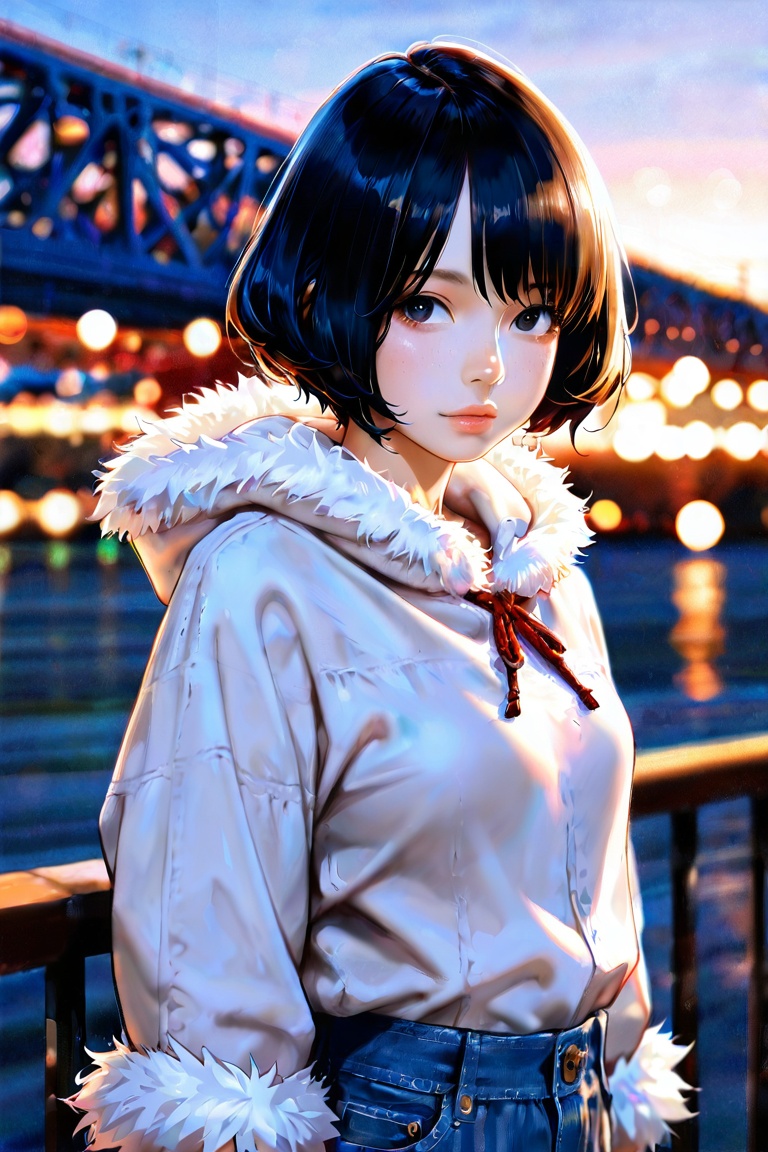 1girl,  solo,  USHIJI on Tensor.Art