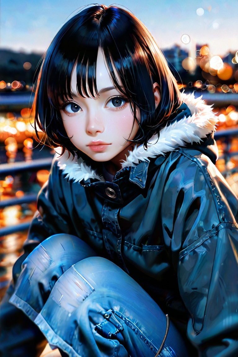 1girl,  solo,  USHIJI on Tensor.Art