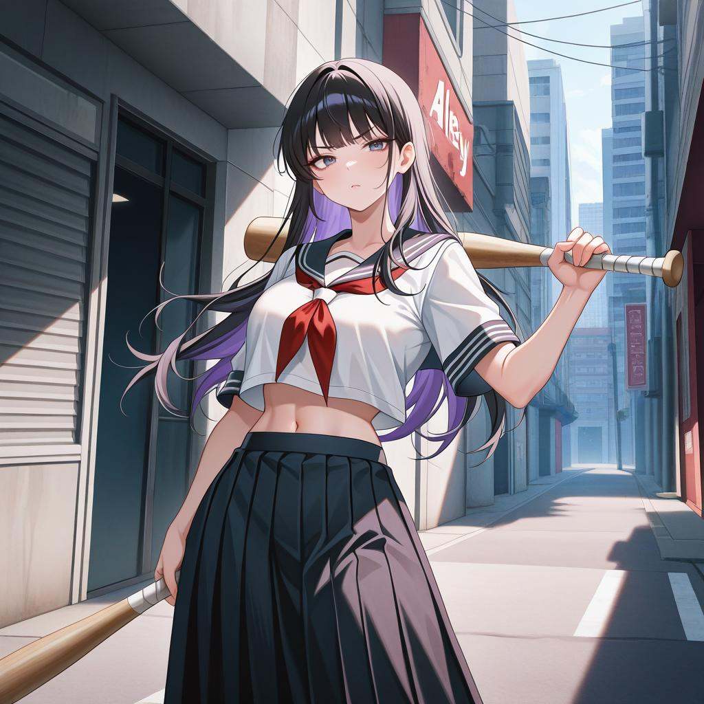 1girl,  solo,  cowboy shot on Tensor.Art