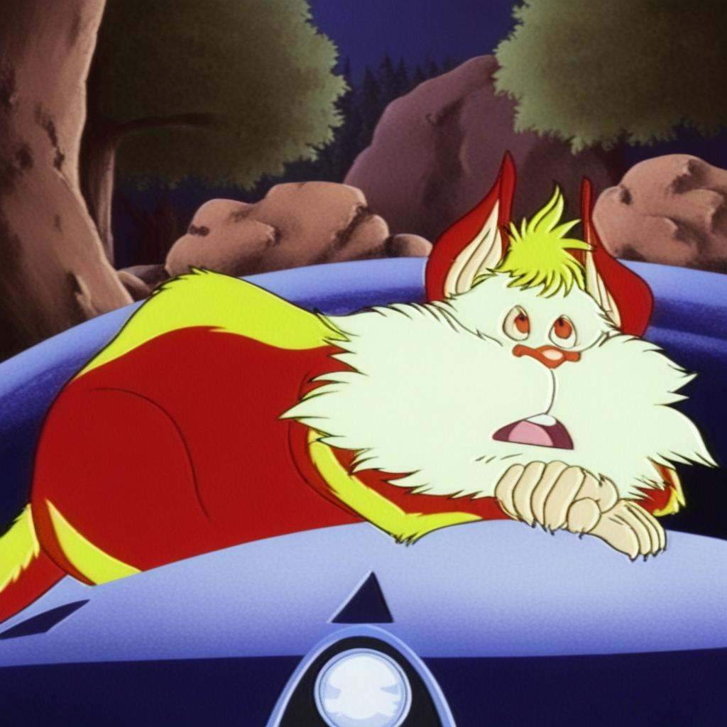 Snarf1985,  red and yellow fur,  1boy on Tensor.Art