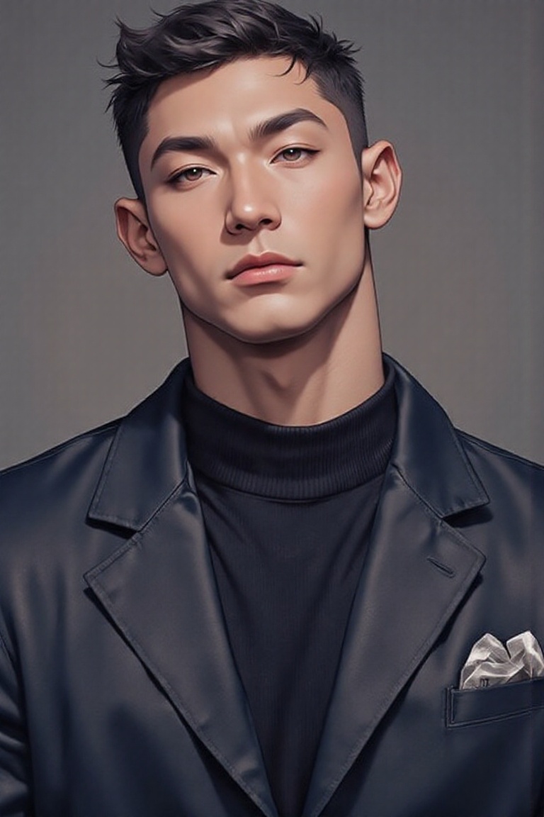 handsome man,  wearing outfit,  full body on Tensor.Art