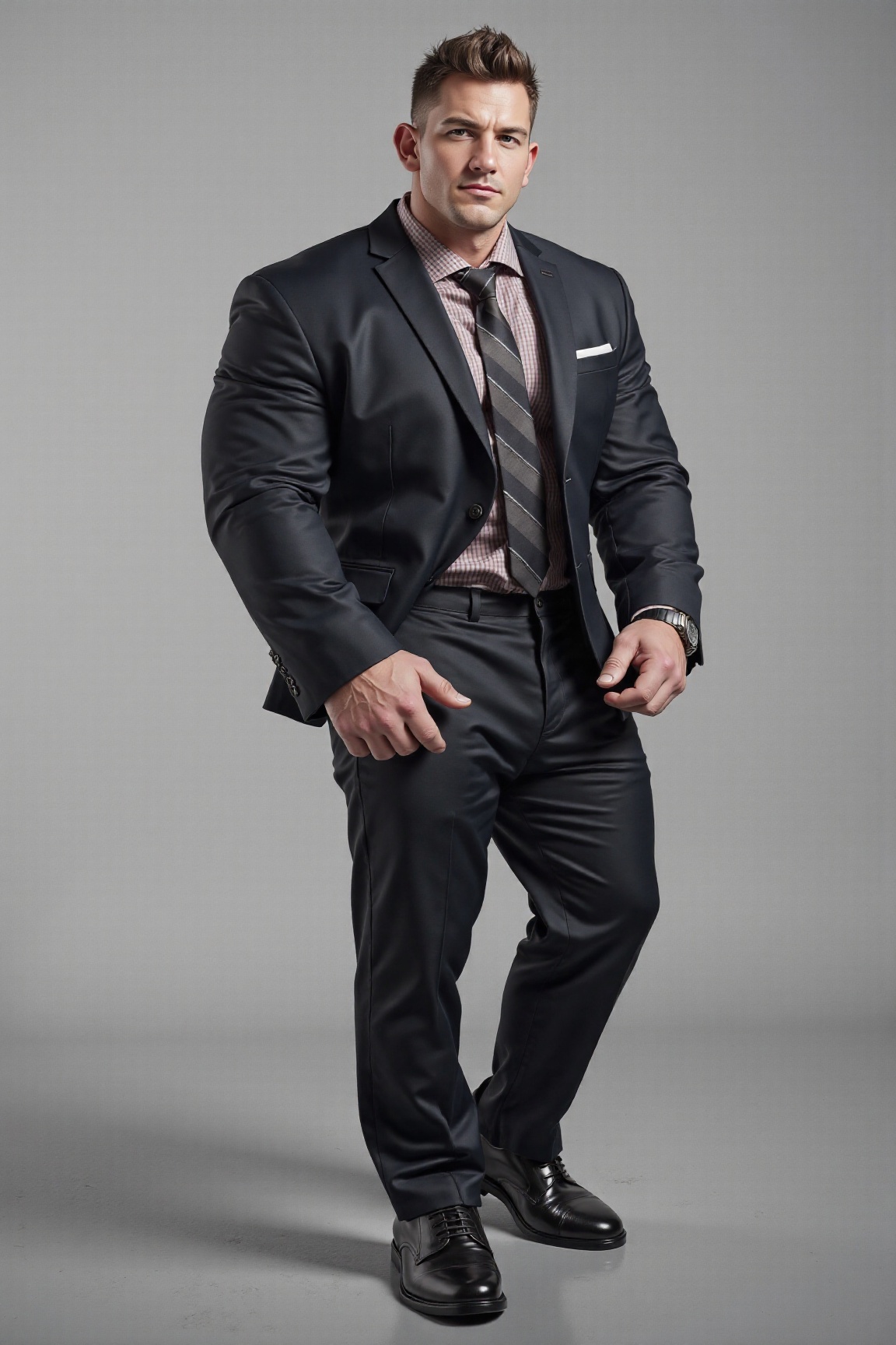 handsome man,  wearing outfit,  full body on Tensor.Art