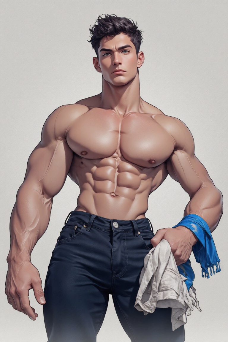 handsome man,  wearing outfit,  full body on Tensor.Art
