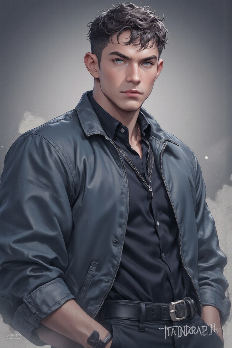 handsome man,  wearing outfit,  full body on Tensor.Art