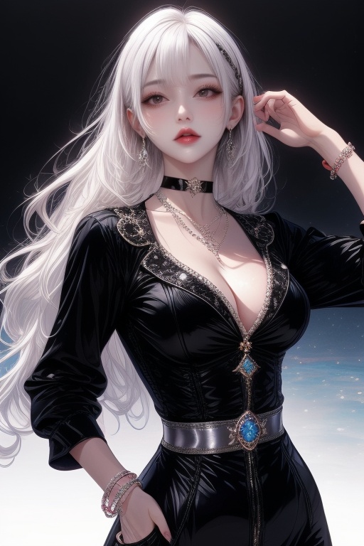 1girl,  solo,  long hair on Tensor.Art