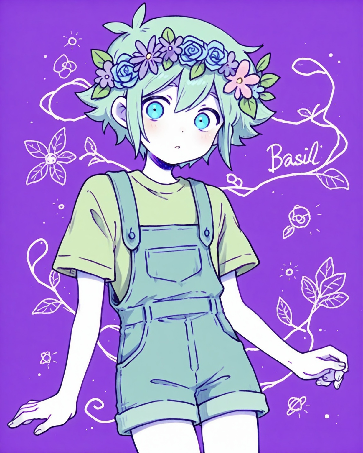 Basil,  1boy,  solo on Tensor.Art
