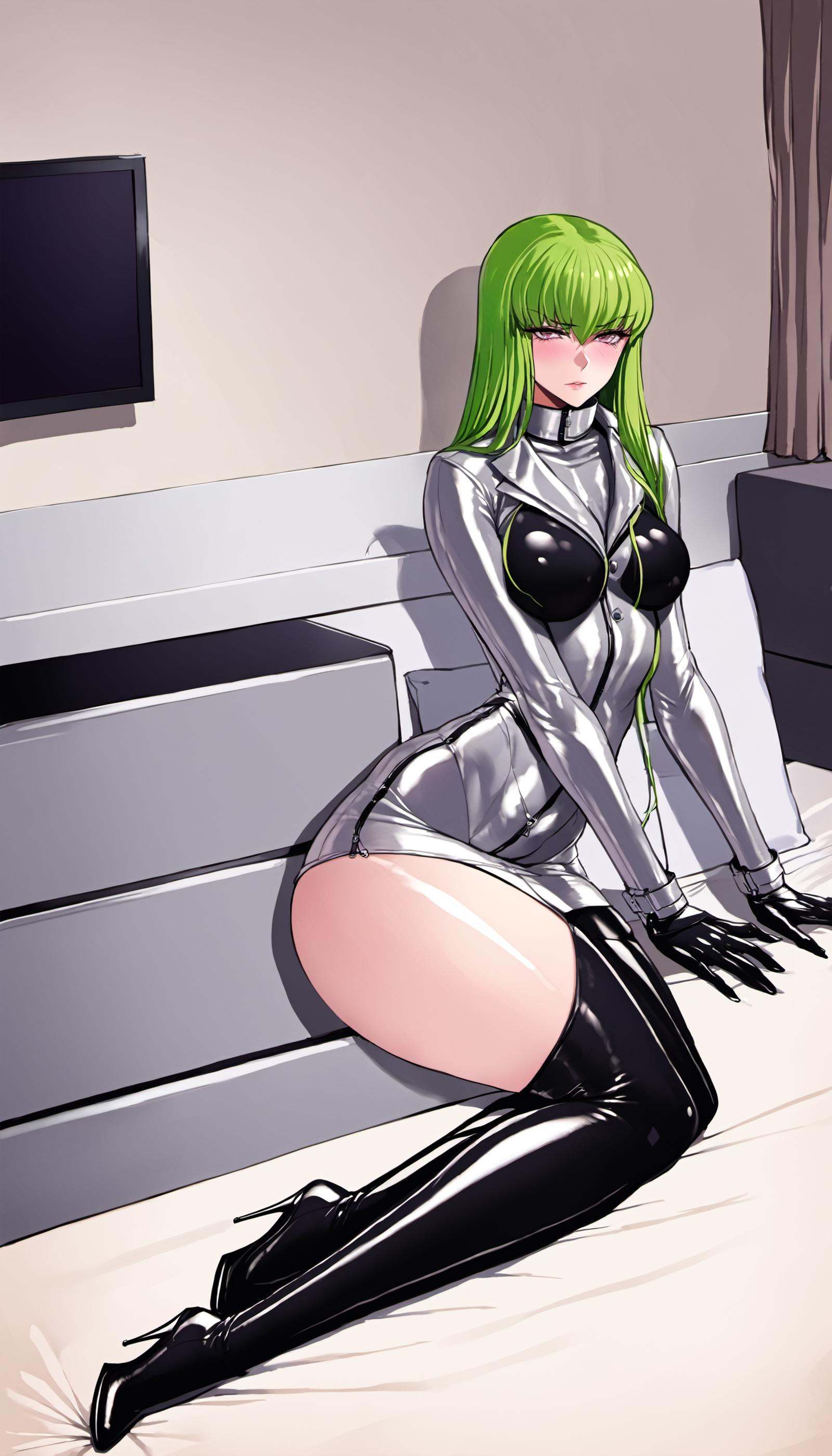 1girl,  c.c.,  code geass on Tensor.Art