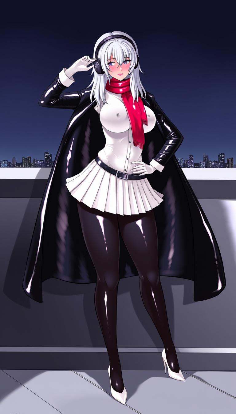 tesomu,  1girl,  grey eyes on Tensor.Art
