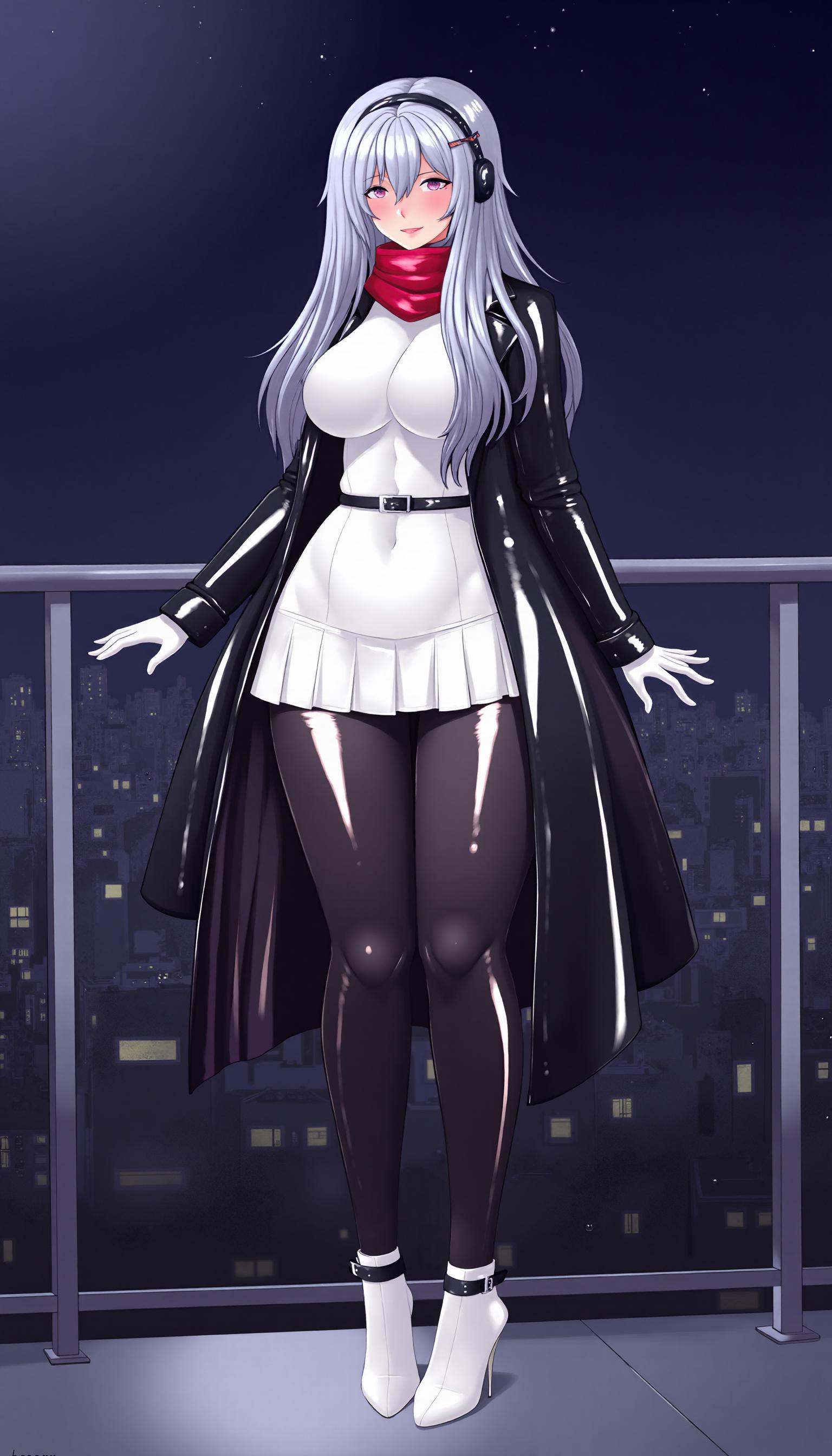 tesomu,  1girl,  grey eyes on Tensor.Art