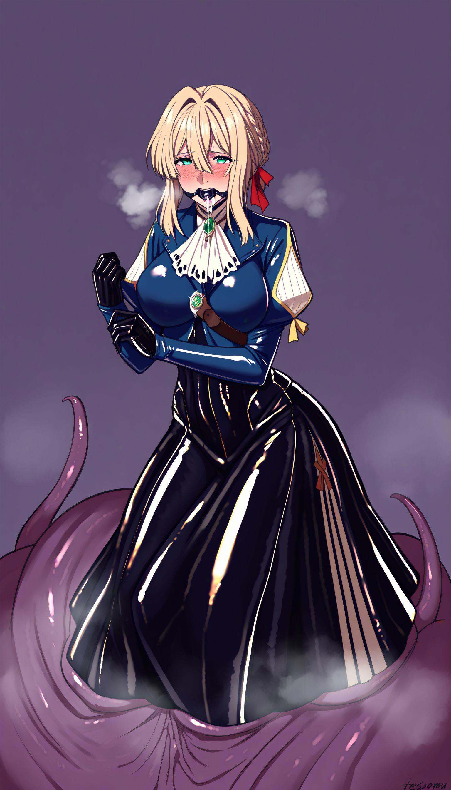 tesomu,  1girl,  violet evergarden on Tensor.Art