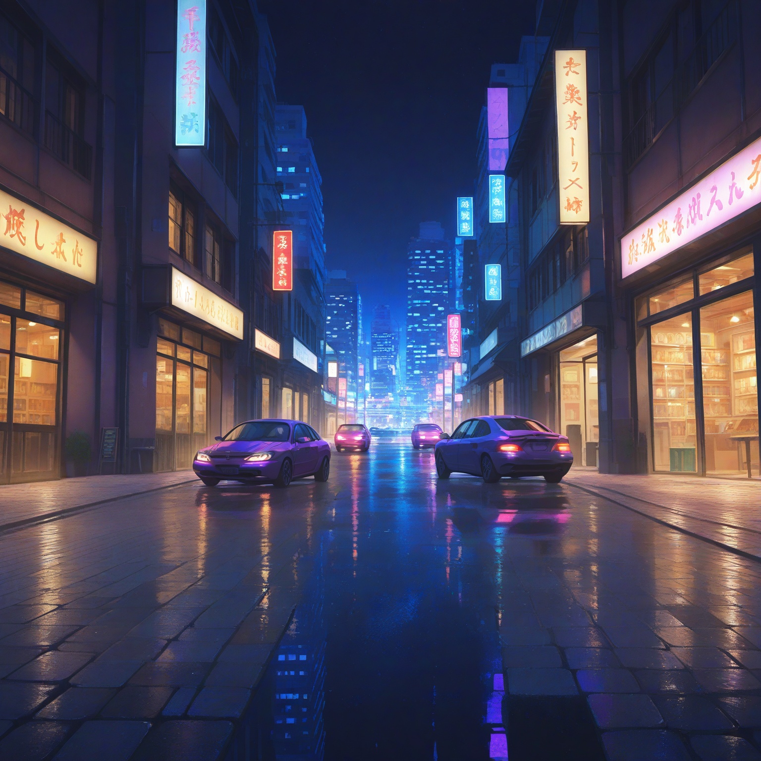 anime style,  digital art,  night on Tensor.Art