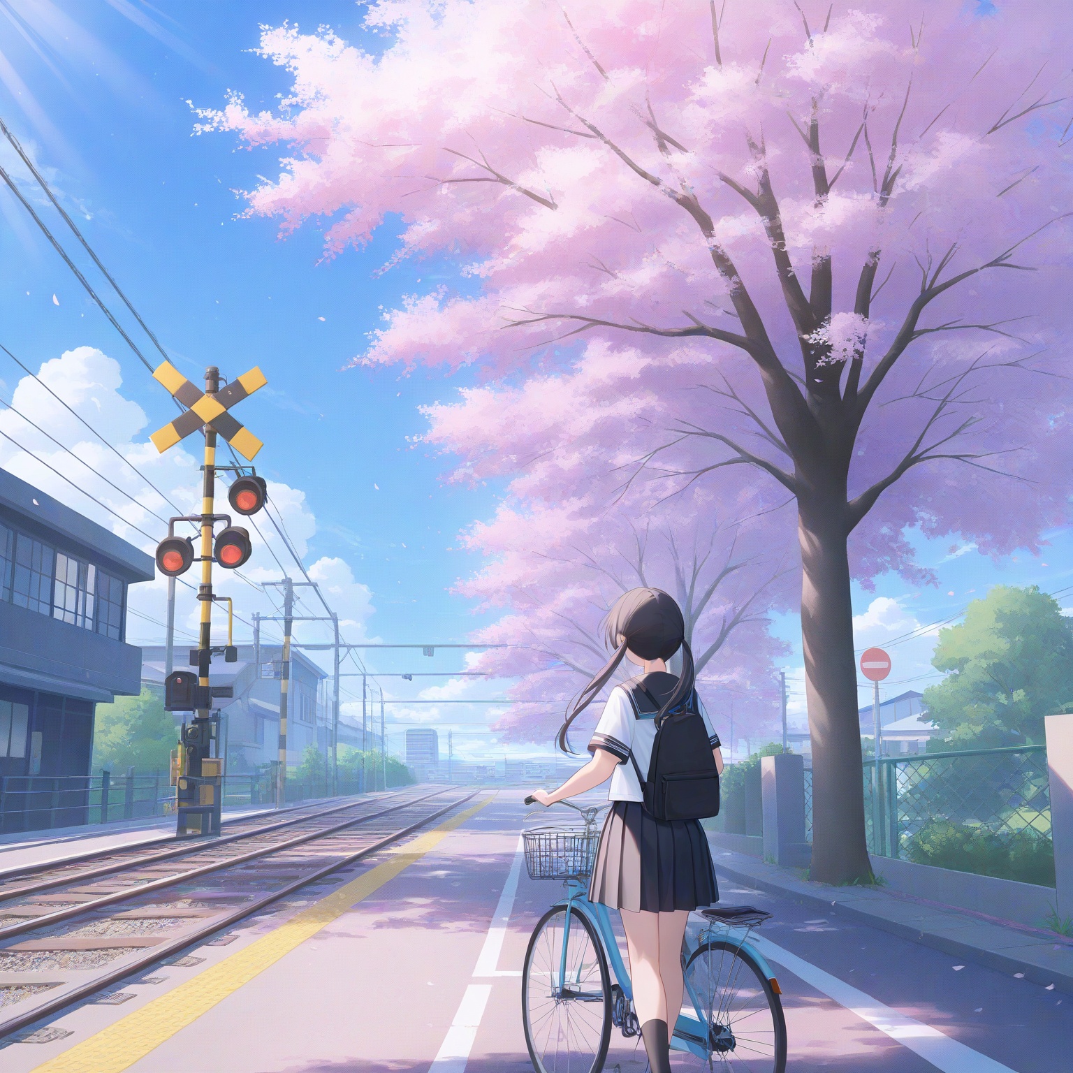 1girl,  backpack,  bag on Tensor.Art