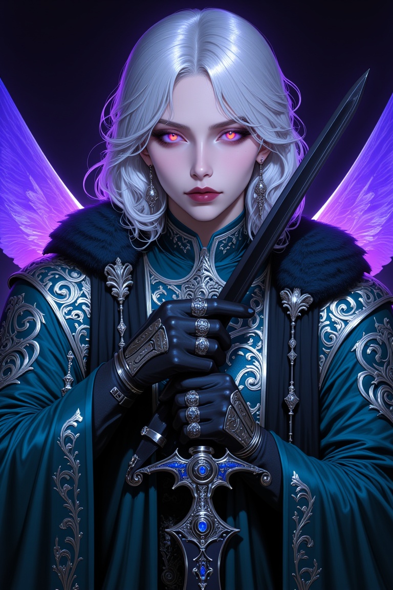 FlxV3lv3t,  This highly detailed,  digitally rendered illustration unveils a captivating woman whose strong on Tensor.Art