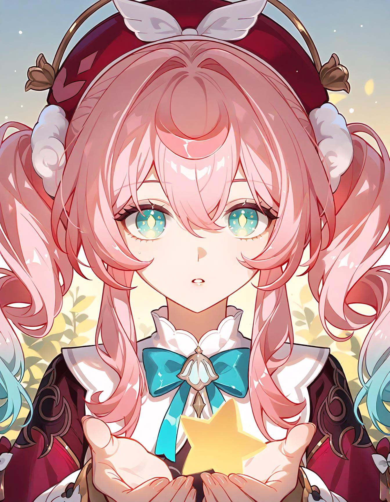 hyacine \(honkai star rail\),  1girl,  solo on Tensor.Art