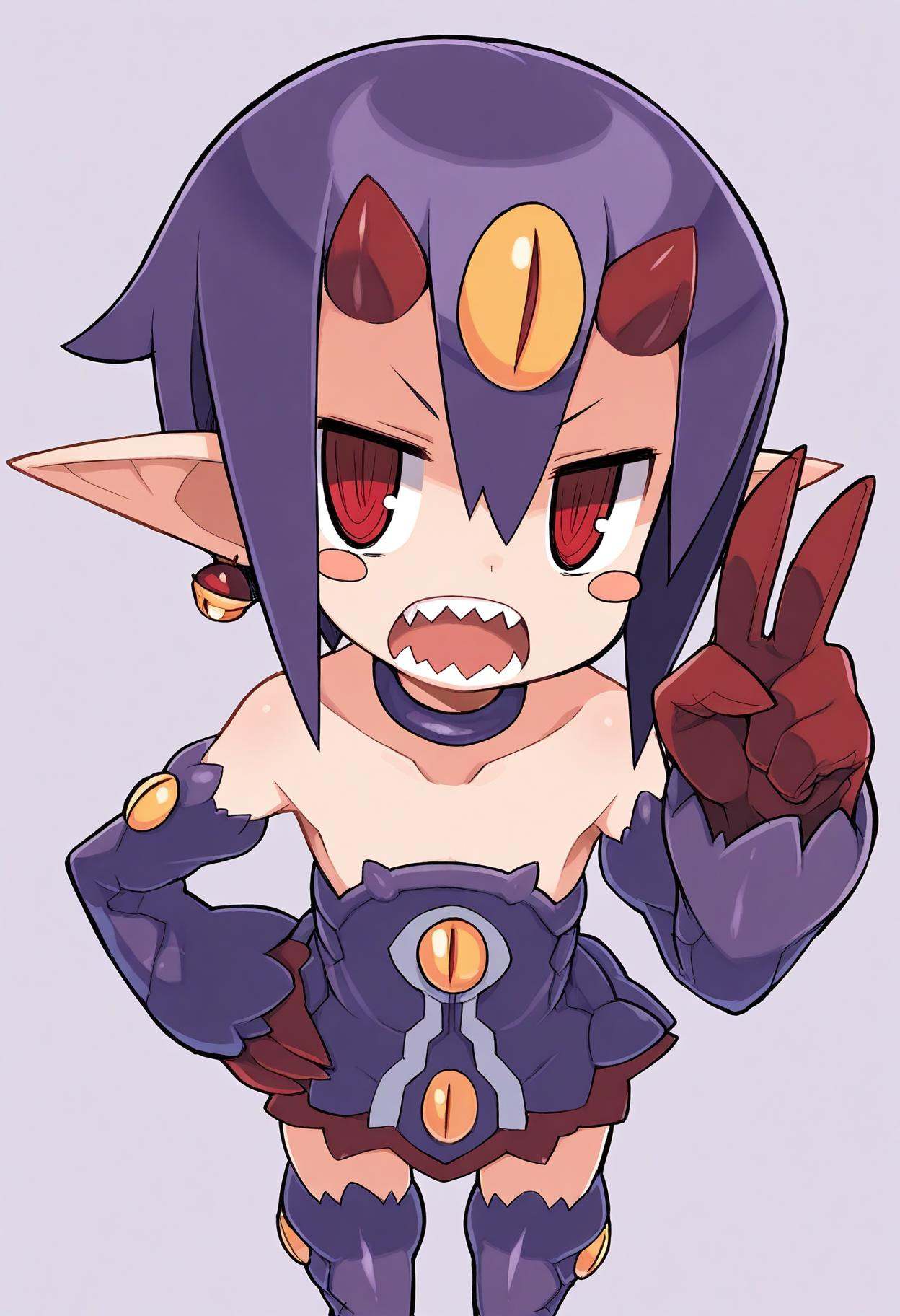 1girl,  desco \(disgaea\),  harada takehito on Tensor.Art