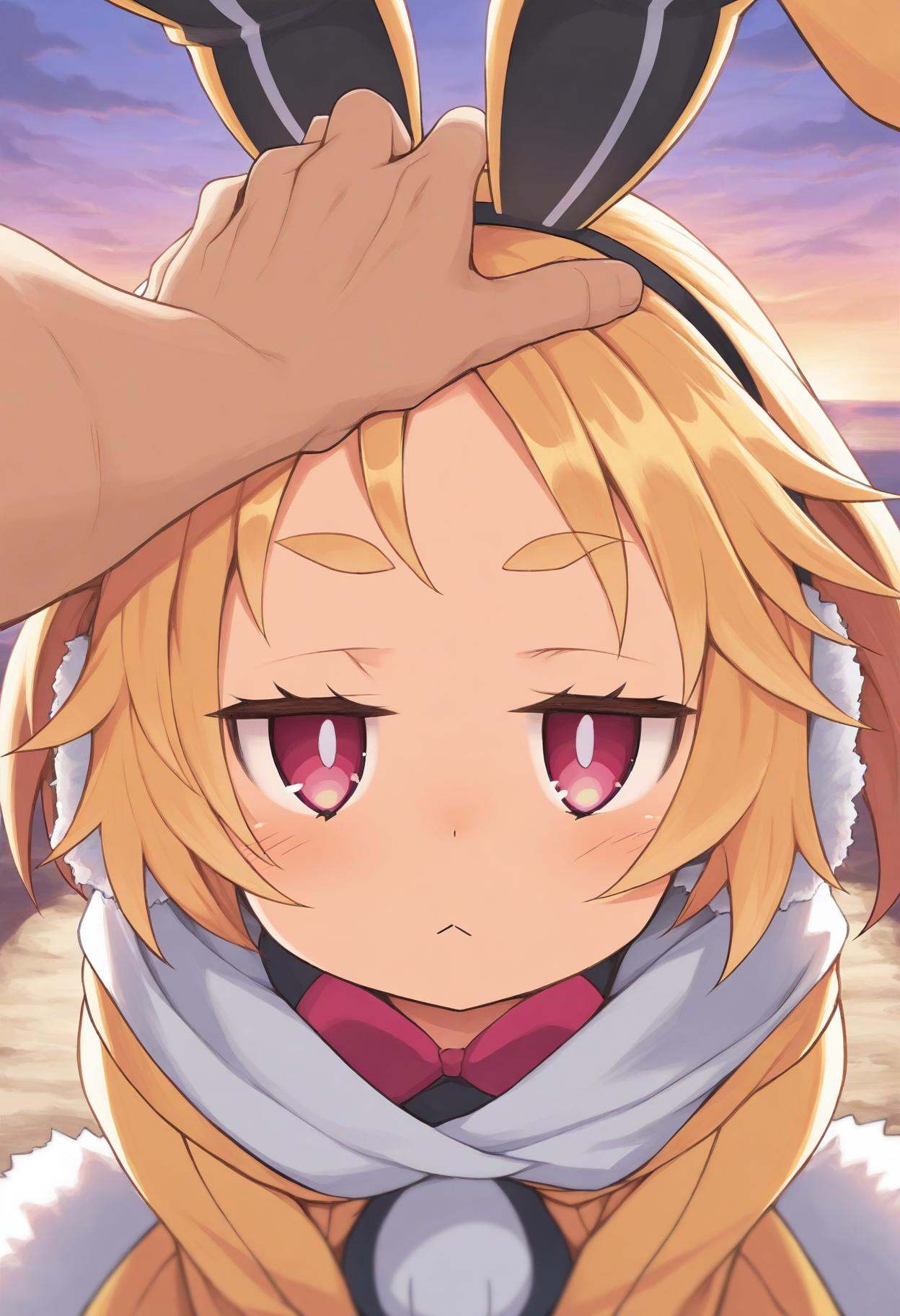 1girl,  usalia \(disgaea\),  red eyes on Tensor.Art