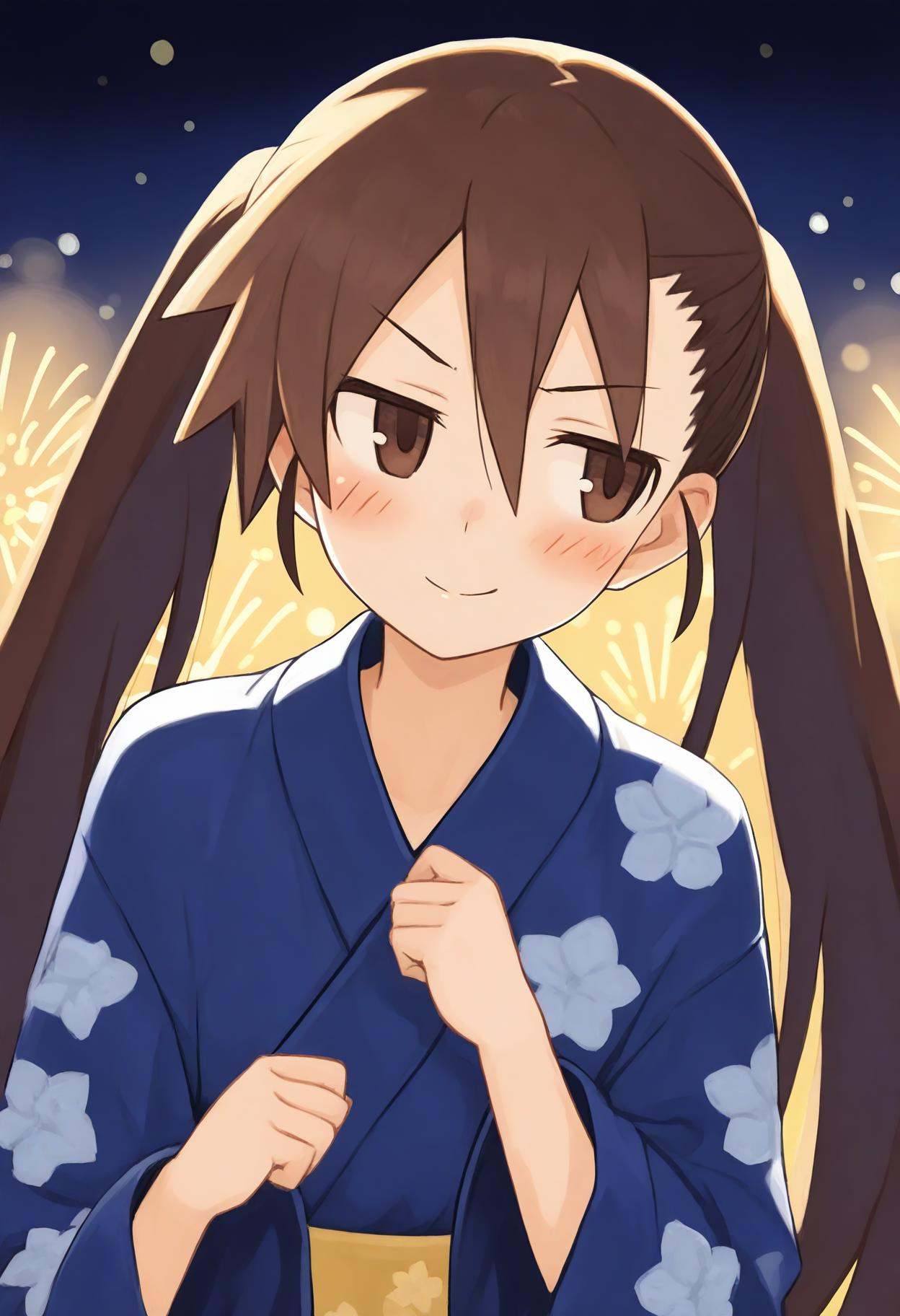 1girl,  kazamatsuri fuuka,  harada takehito on Tensor.Art